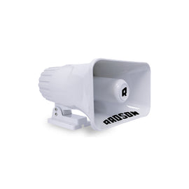 TROMPETA RETANGULAR DE PLÁSTICO CON UNIDAD 20w RMS 8 OHMS  RADSON   TRU-2020 - Hergui Musical