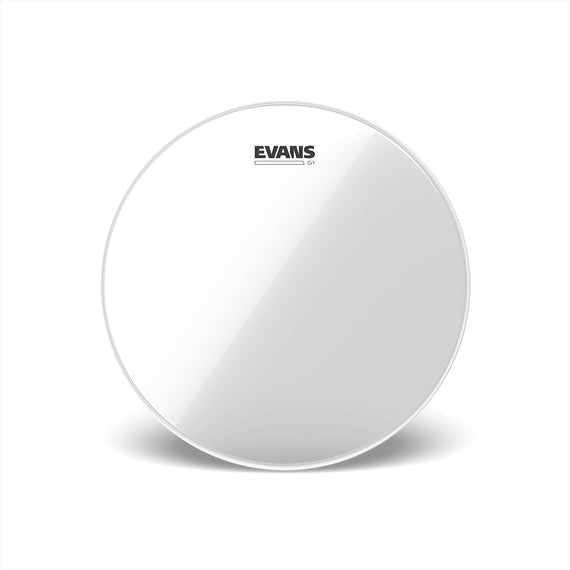 PARCHE 14 DE GOLPE EVANS PARA TOM, SERIE G1 CLEAR, FABRICADO CON UNA CAPA DE PELÍCULA DE 10 MILÉSIMAS DE PULGADA, SUSTAIN MEDIO, SONIDO IDEAL PARA BATERÍAS DE MAPLE O POPLAR, TRASPATENTE  TT14G1 - herguimusical