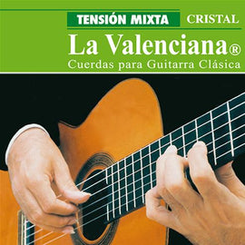 ENCORDADURA NYLON  P/ GUITARRA CLASICA LA VALENCIANA   VAGS-420MXC - herguimusical
