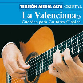 ENCORDADURA NYLON  P/ GUITARRA CLASICA LA VALENCIANA   VAGS-440ATC - herguimusical