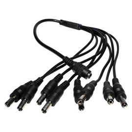 CABLE DE CORRIENTE DIRECTA DIVISOR 1 A 8 (PULPO)  XCASE   VVPULPO1A8 - herguimusical