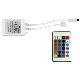 CONTROLADOR TIRA RGB CON CONTROL DE 16 COLORES 72W INTERIOR  WINLED   WAC-001 - herguimusical