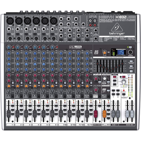 MEZCLADORA BEHRINGER X1832USB - herguimusical