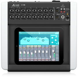 MEZCLADORA BEHRINGER DIGITAL DE 18 CANALES Y 12 BUSES PARA TABLETS ANDROID/IPAD CON 16 PREAMPS MIDAS PROGRAMABLES, IDEAL PARA APLICACIONES EN VIVO Y EN ESTUDIO, ENRUTADOR WIFI TRI-MODO INTEGRADO  X18 - Hergui Musical