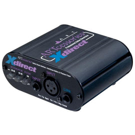 CAJA DIRECTA ACTIVA Mca. ART CON CONTROLES DE PAD, TIERRA E INVERSOR DE POLARIDAD   XDIRECT - herguimusical