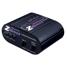 CAJA DIRECTA PASIVA Mca. ART CON CONTROL DE INVERSOR DE FASE, ATENUADOR Y CONTROL DE TIERRA   ZDIRECT - herguimusical