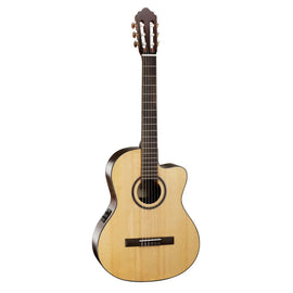 GUITARRA ELECTRO ACÚSTICA NATURAL  CORT   AC160CF-NAT - Hergui Musical