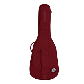 FUNDA PARA GUITARRA ACÚSTICA DREADNOUGHT ROJA  RITTER    RGC3-D/SRD - Hergui Musical