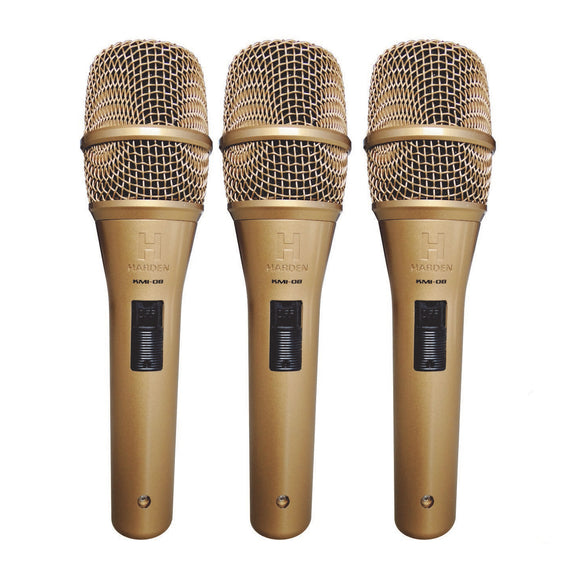 KIT DE MICRÓFONOS DE MANO (NO INCLUYE CABLES)  HARDEN   KMI-83 - herguimusical