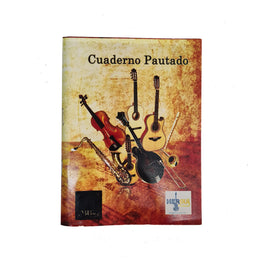 CUADERNO PAUTADO MINI   MILBEN-CA04 - Hergui Musical