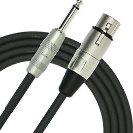 Cable para Microfono XLR Hembra a Plug 6.3mm 24 AWG - 3 mts KIRLIN  MP-482PR-3 - Hergui Musical